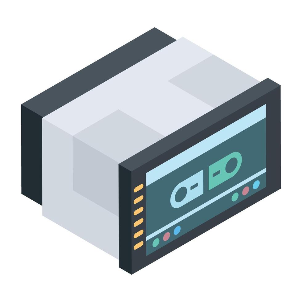 Devices Isometric Icon vector