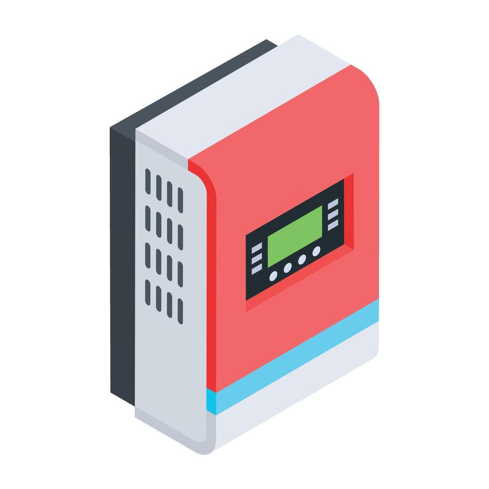 Wireless Gadgets Isometric Icon vector