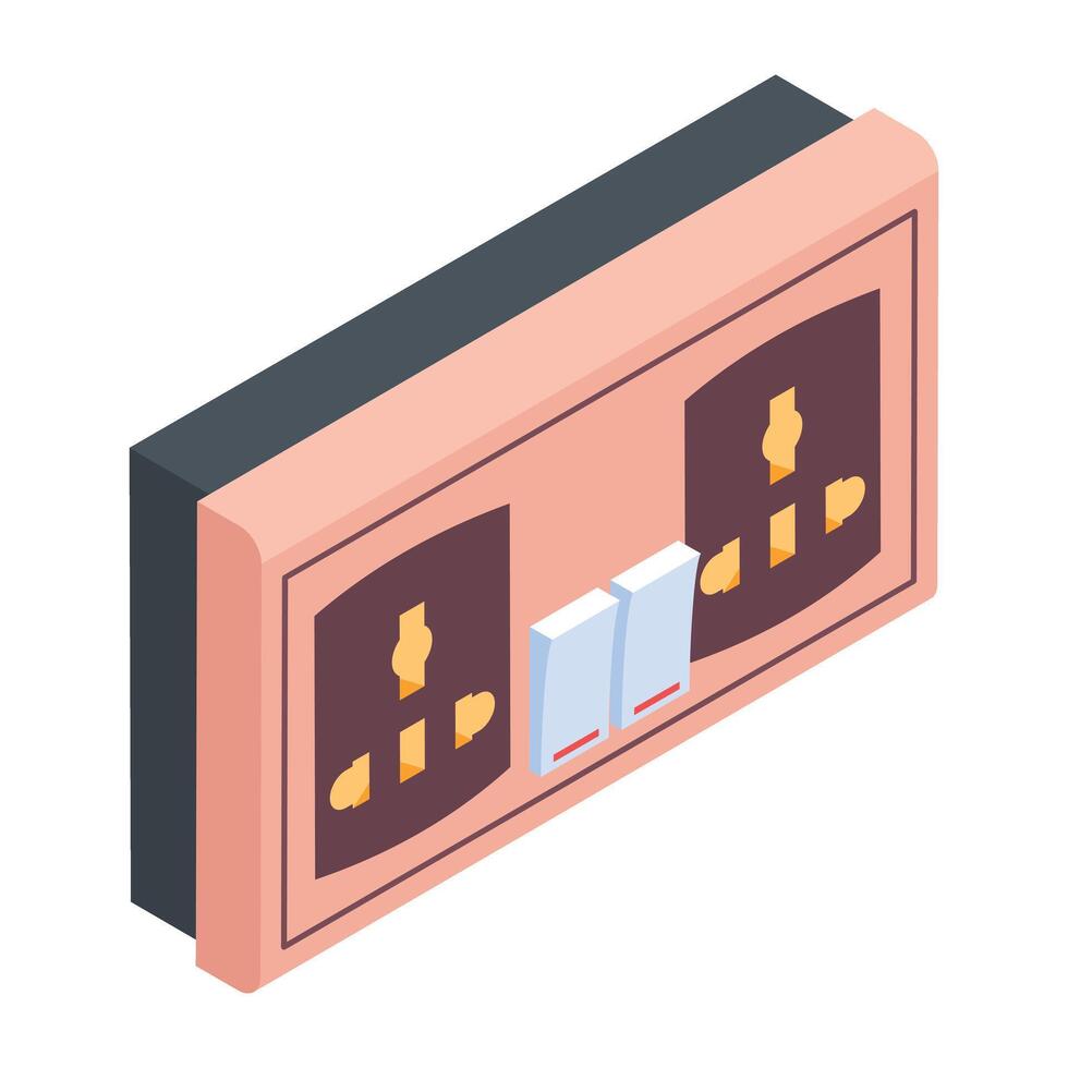 Devices Isometric Icon vector