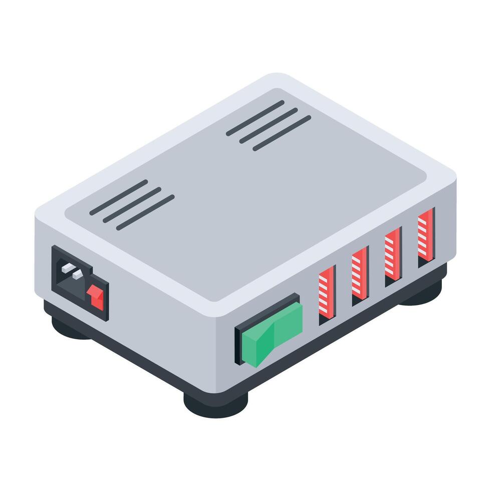 Devices Isometric Icon vector