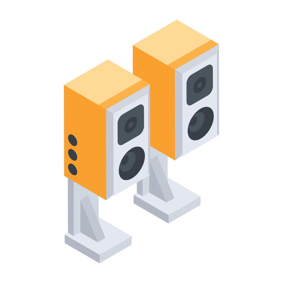 Devices Isometric Icon vector