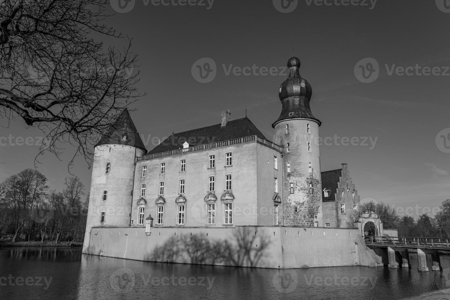 the castle of gemen in westphalia photo