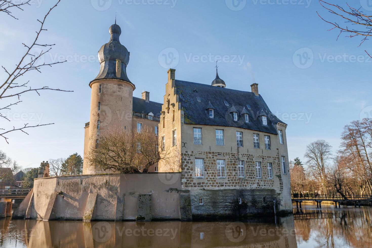 the castle of gemen in westphalia photo