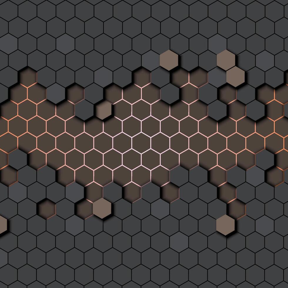 Honey comb background. vector