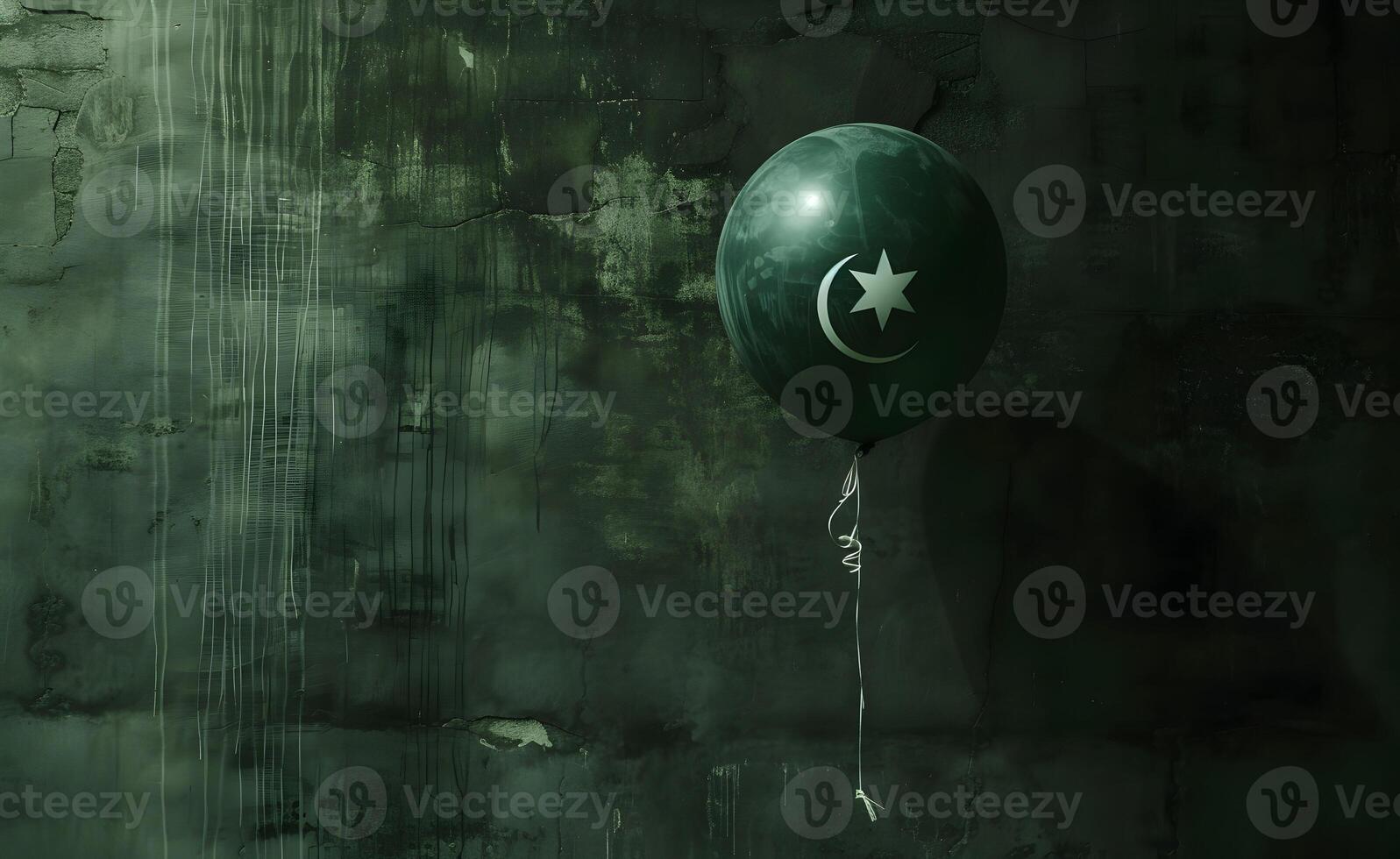AI generated 14 Aug Independence Day 23 march celebration of Pakistan day photo