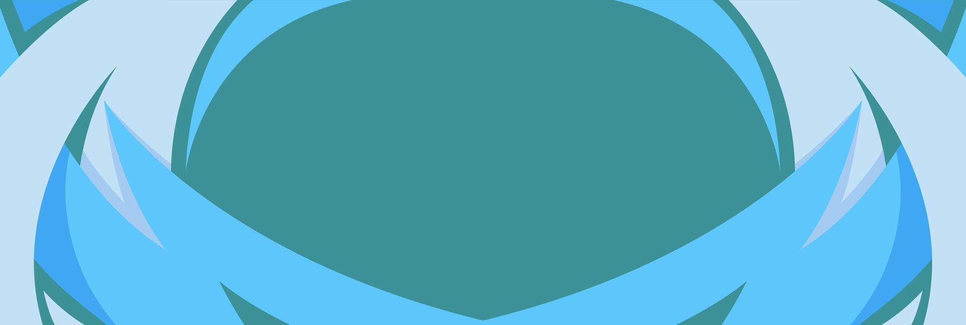 sport banner backgorund in sky blue color with empty space for text vector