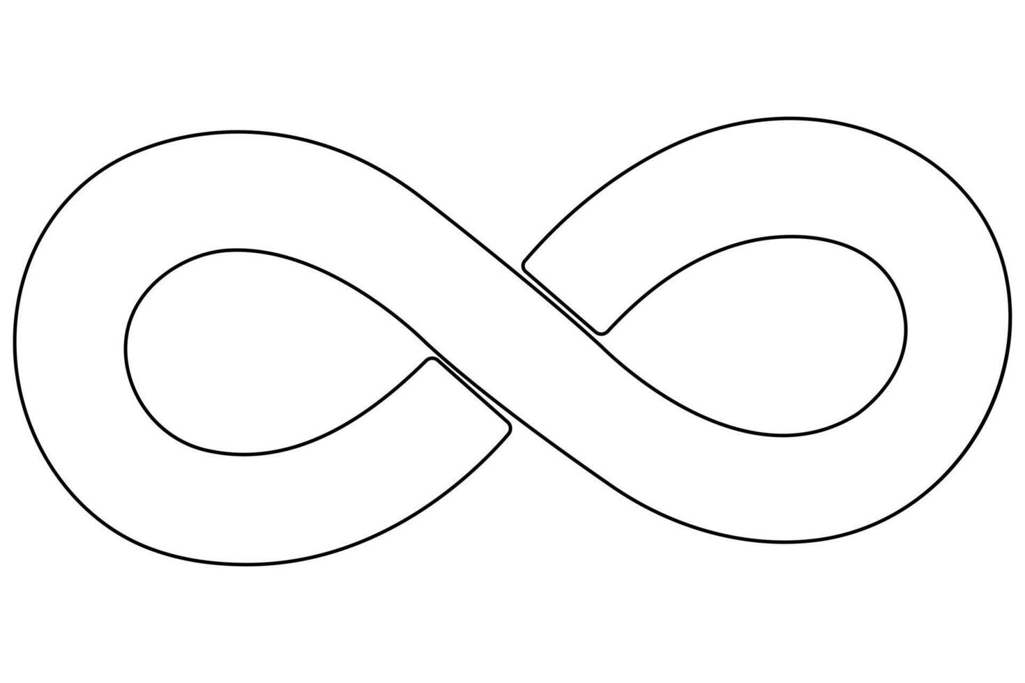 Continuous one Line art Drawing Puzzle Stock Vectors and illustrations