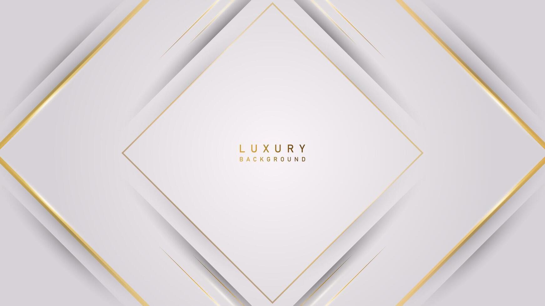 Luxury abstract modern white background with golden lines. luxury premium vector illustration template deluxe design