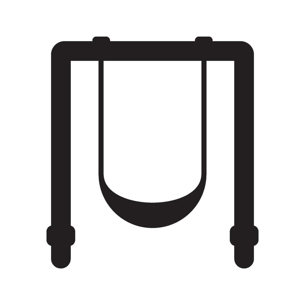 swing icon vector