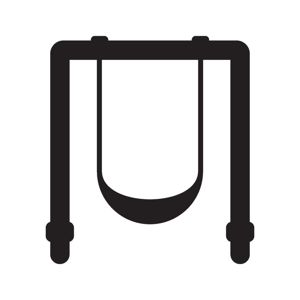 swing icon vector