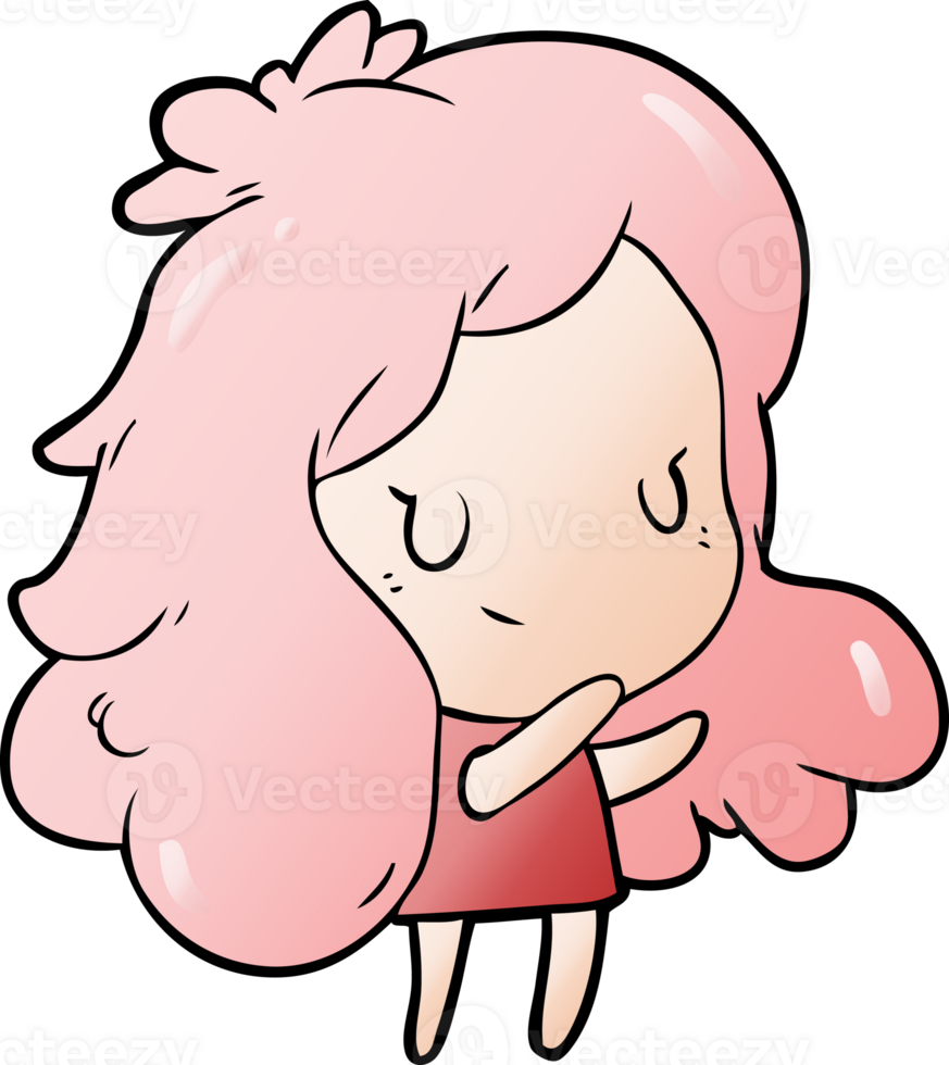 cute cartoon girl png