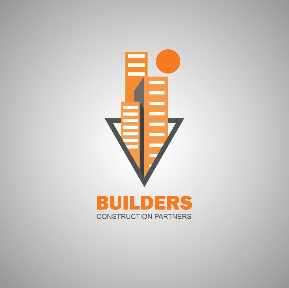 modern building logo design  vector template