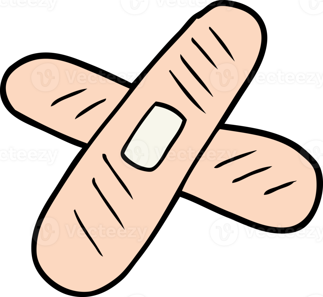 cartoon sticking plaster png