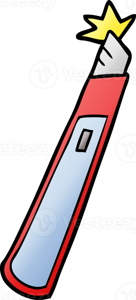 cartoon craft knife png
