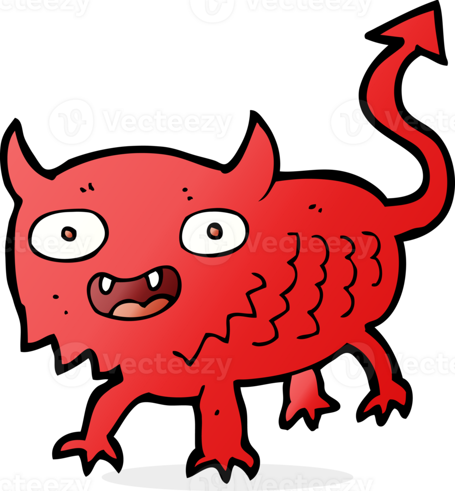 cartoon little demon png