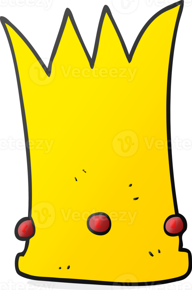 cartoon tall crown png