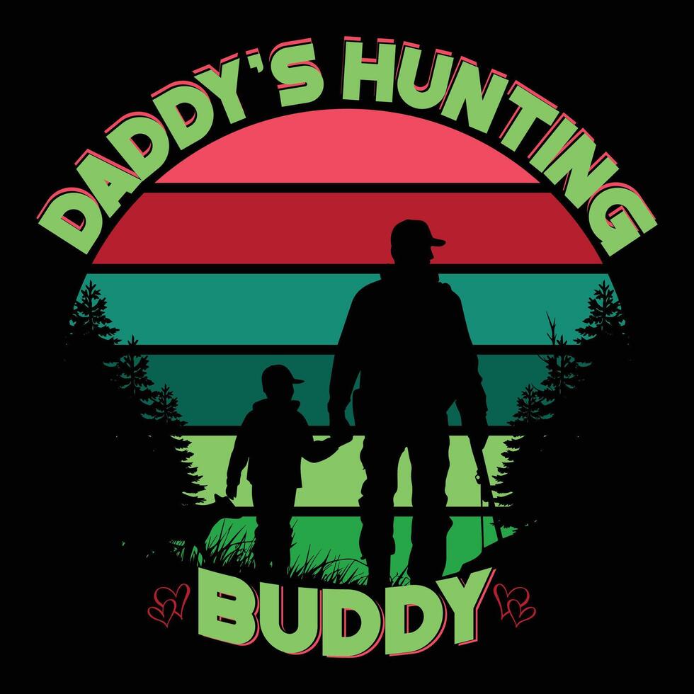 hunting t shirt design vector