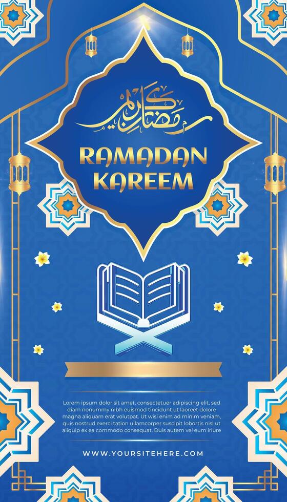 RAMADAN KAREEM EID MUBARAK GREETING DAY ISLAM BANNER BACKGROUND TEMPLATE 3 vector