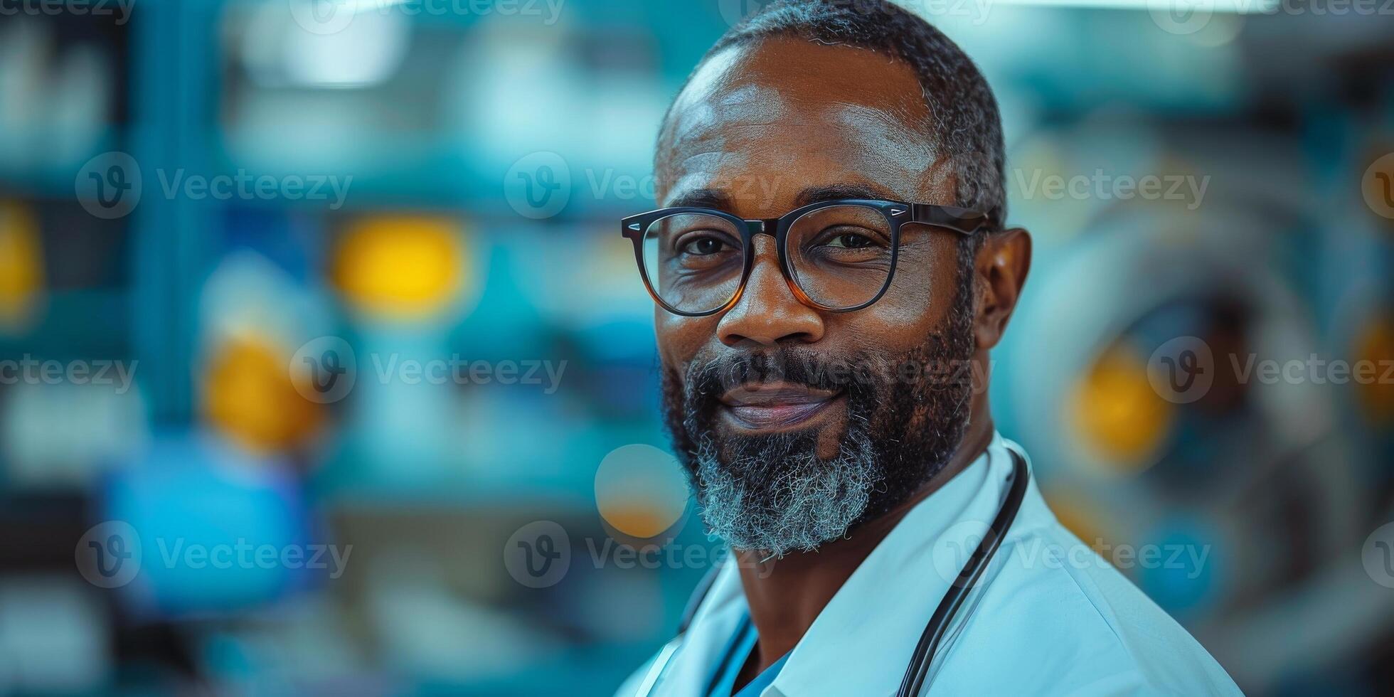 ai generado equipo cirujano a trabajo en operando en hospital. foto