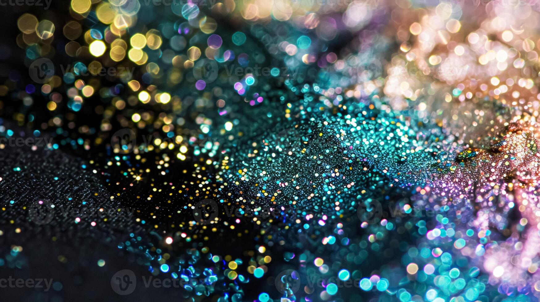 AI generated Beauty product and cosmetics texture, makeup shimmer glitter, blush eyeshadow powder as abstract luxury cosmetic background photo