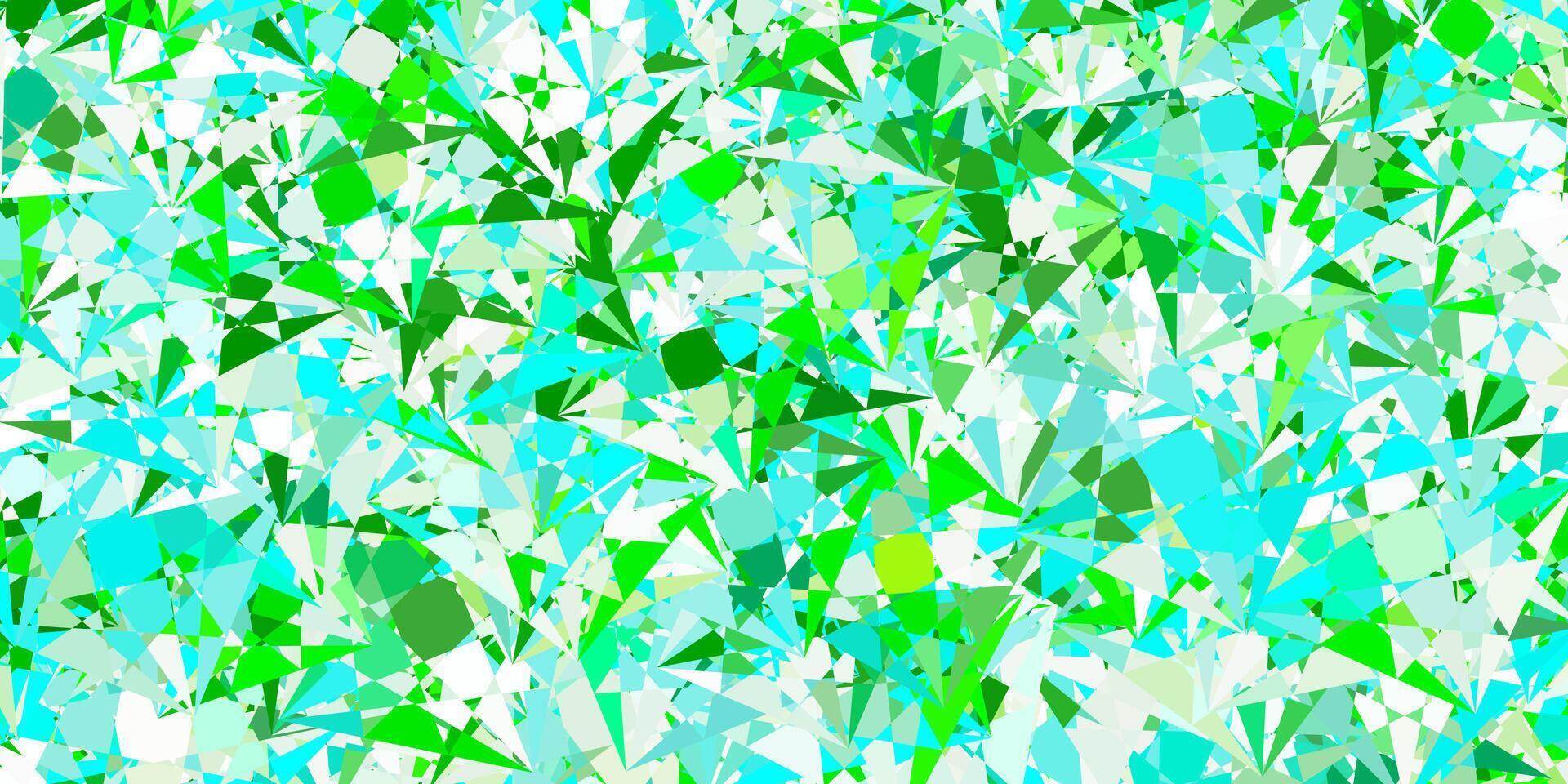 Light Blue, Yellow vector background with triangles.