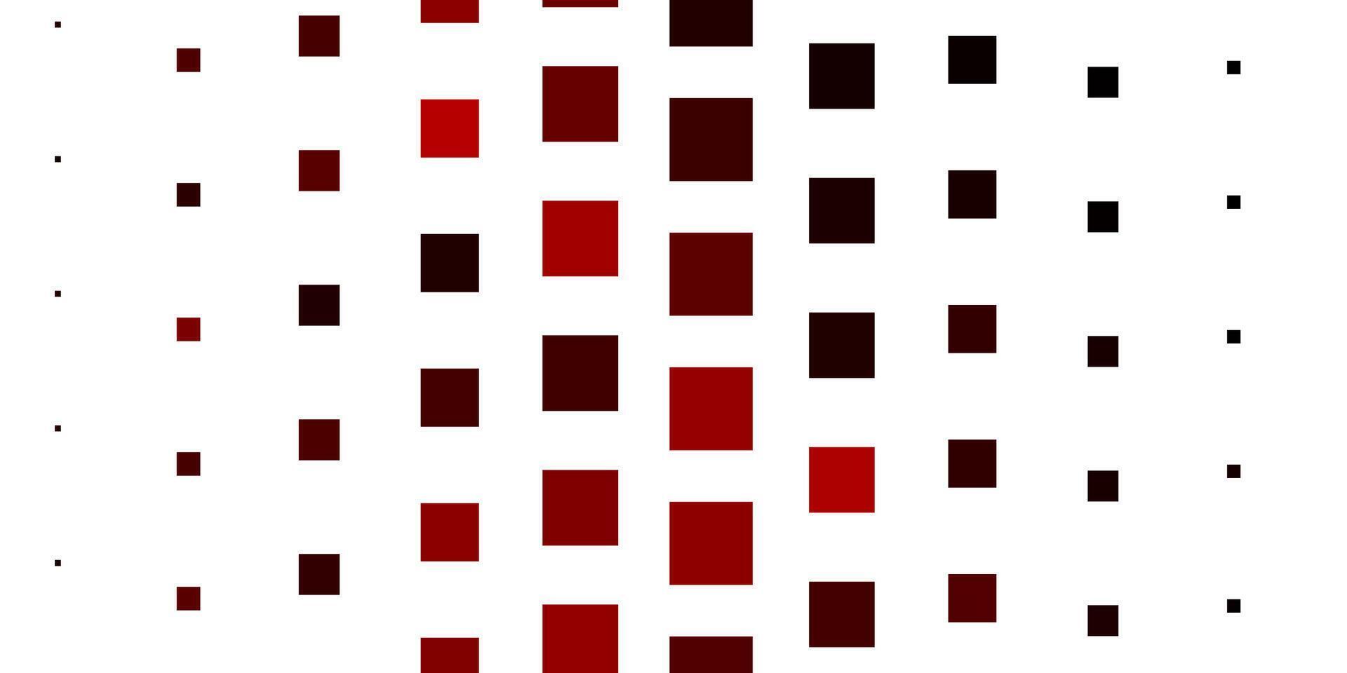 Light Red vector pattern in square style.