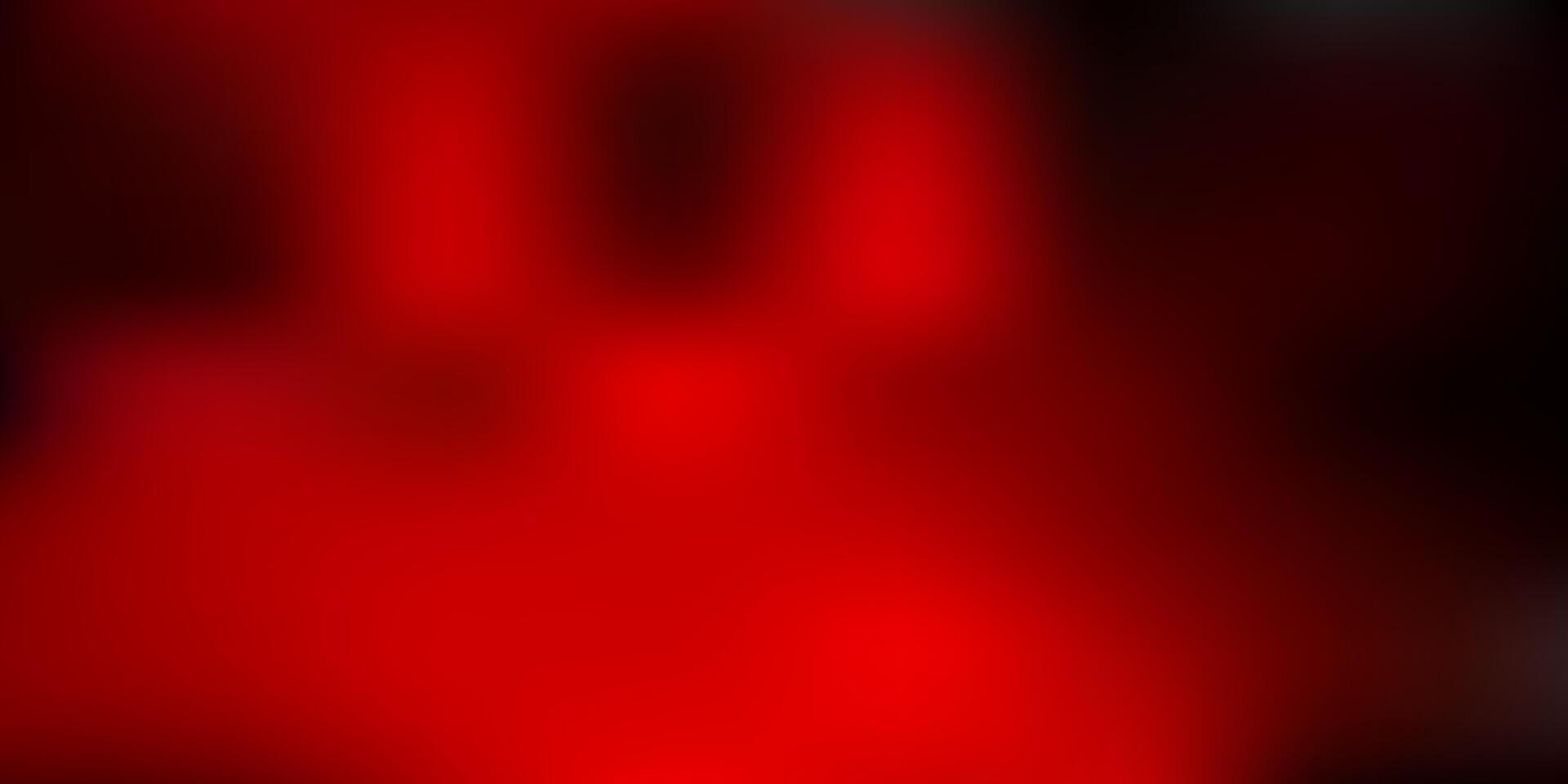Dark red vector blurred pattern.