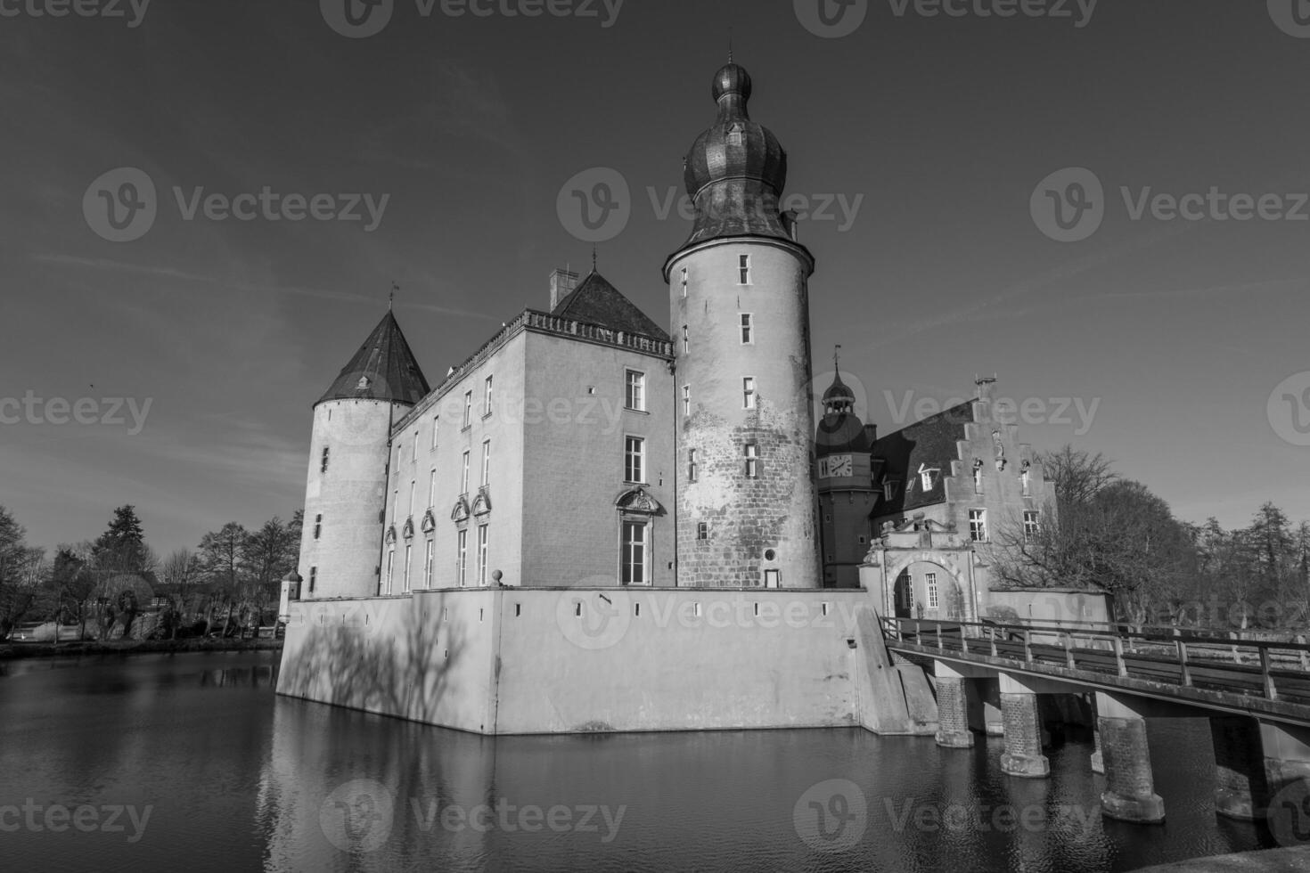 the castle of gemen in westphalia photo