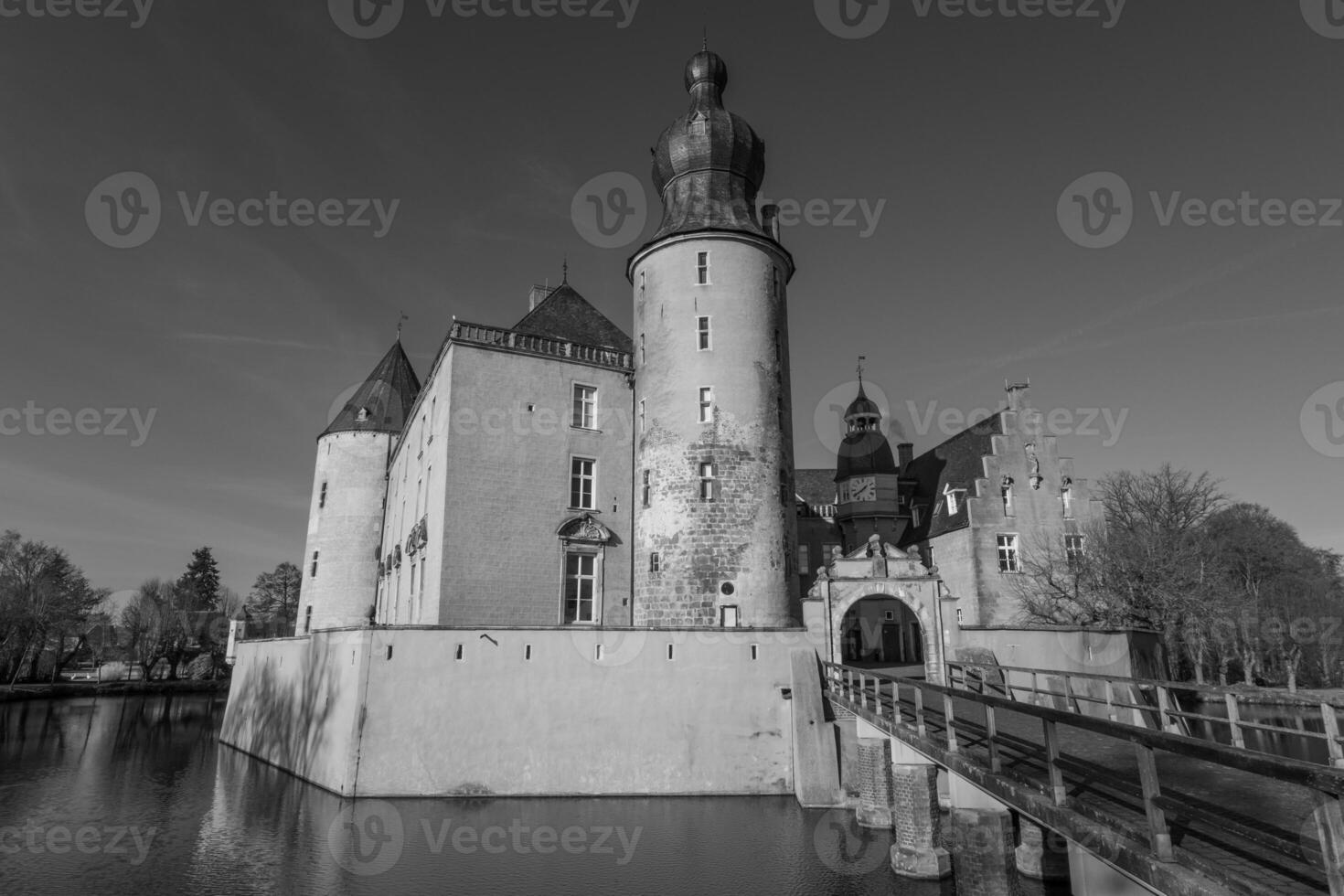 the castle of gemen in westphalia photo