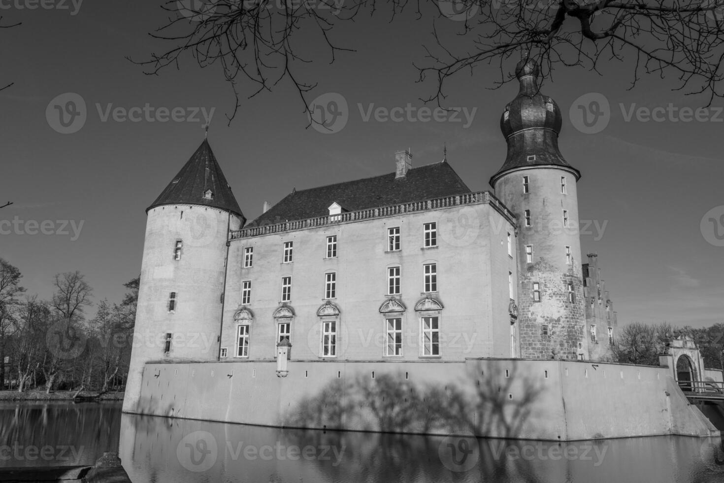 el castillo de gemen en westfalia foto