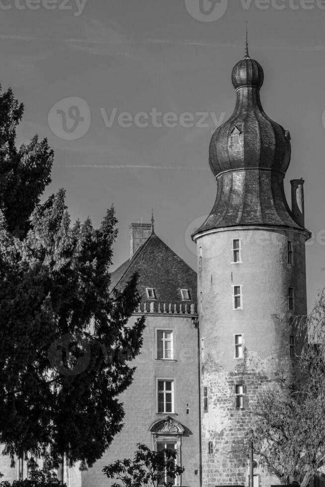 el castillo de gemen en westfalia foto