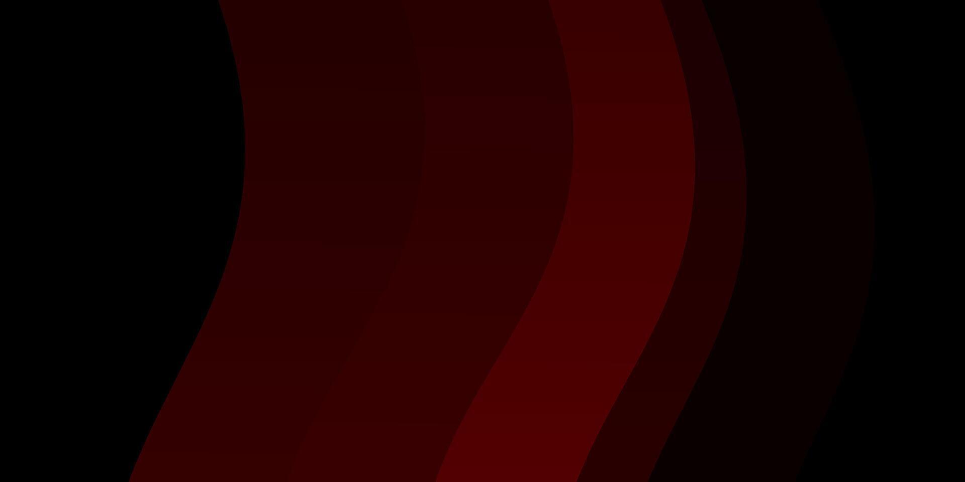 Dark Red vector layout with curves.