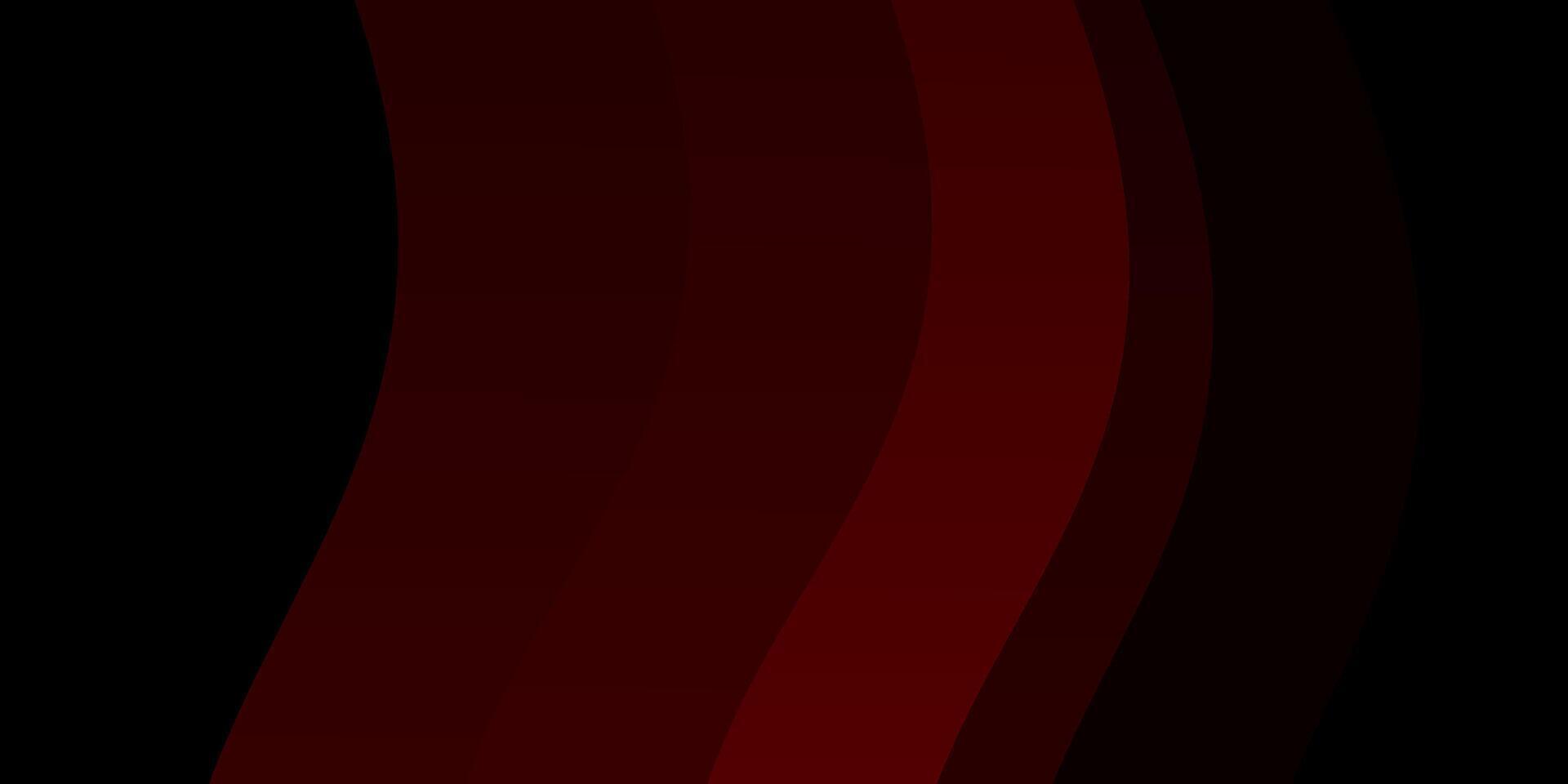 Dark Red vector layout with curves.