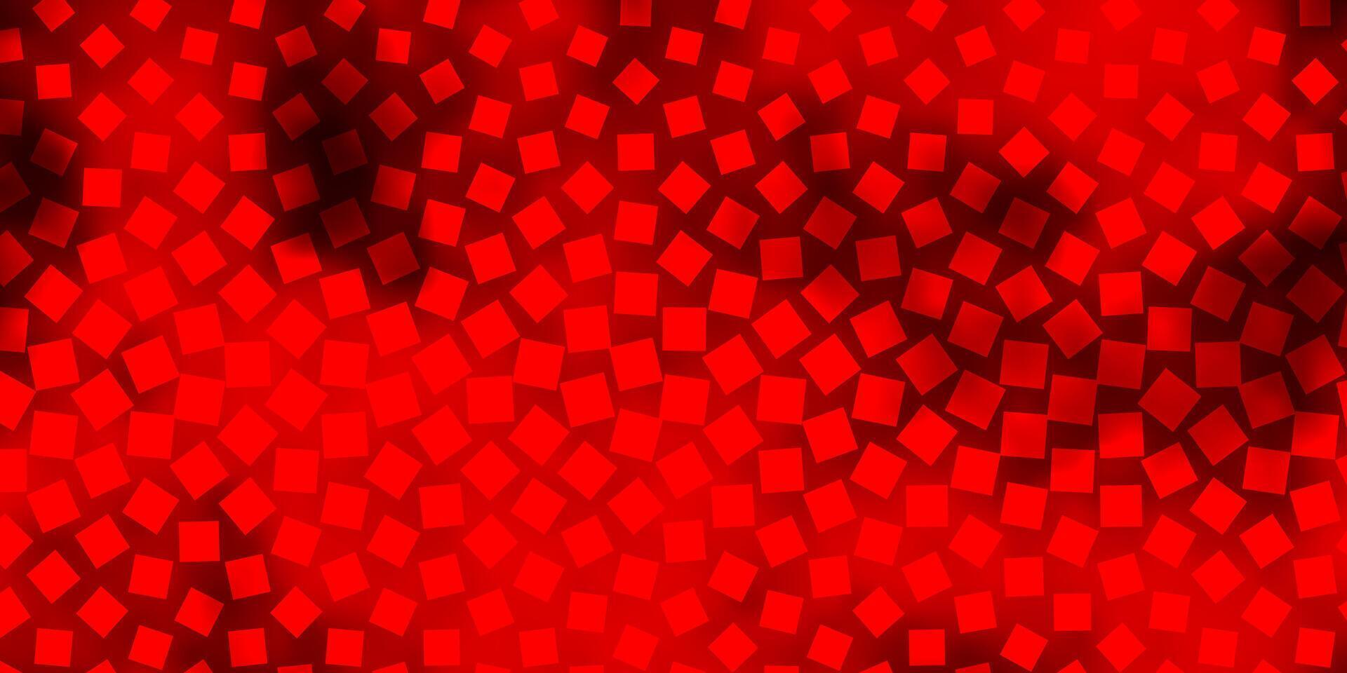 Dark Red vector backdrop with rectangles.