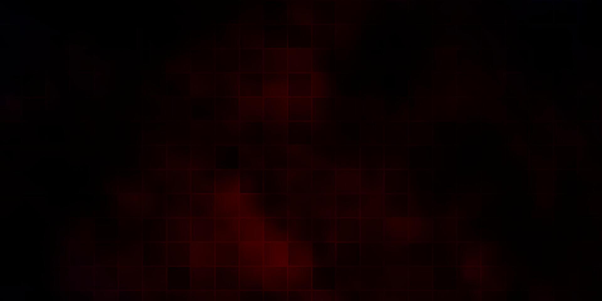 Dark Red vector texture in rectangular style.