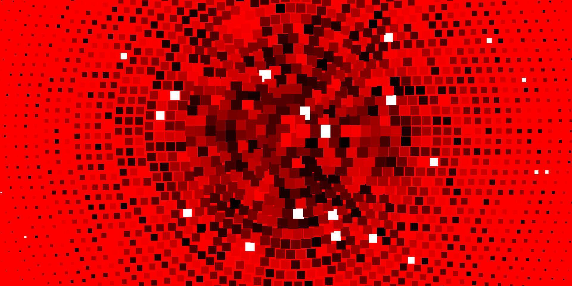 Light Red, Yellow vector backdrop with rectangles.