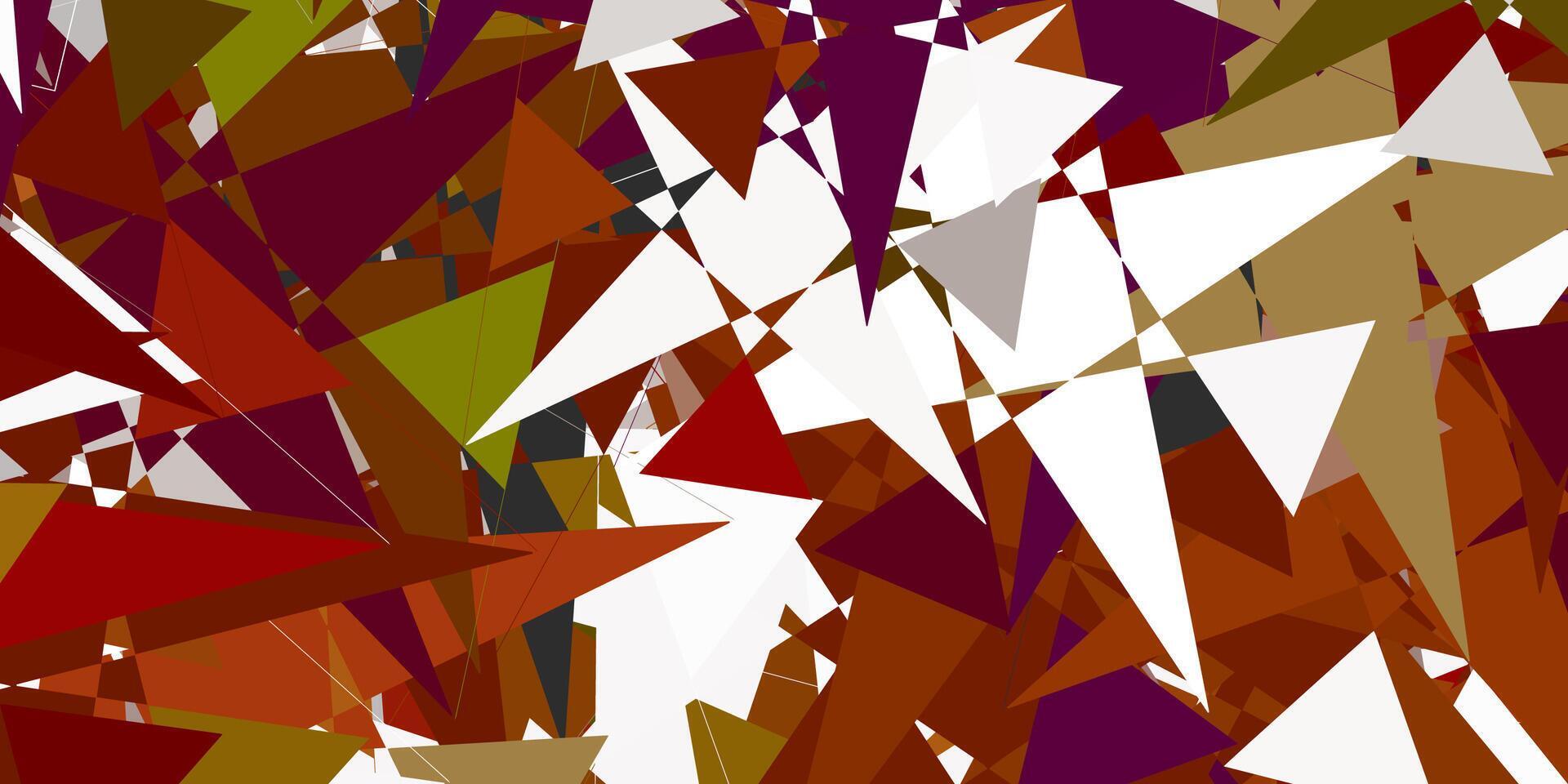 Light Brown vector background with triangles. 39948976 Vector Art at
