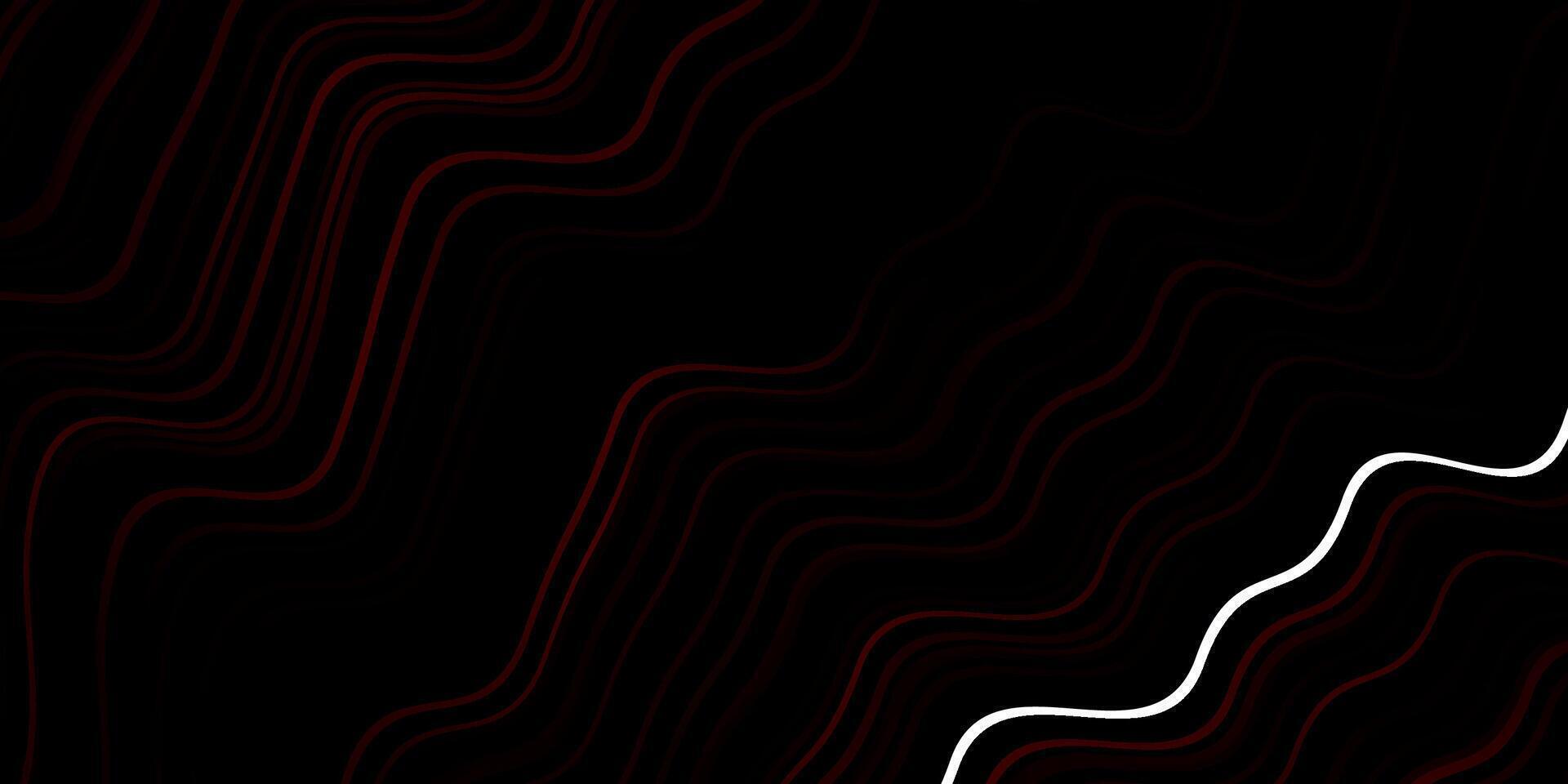 Dark Red vector template with wry lines.