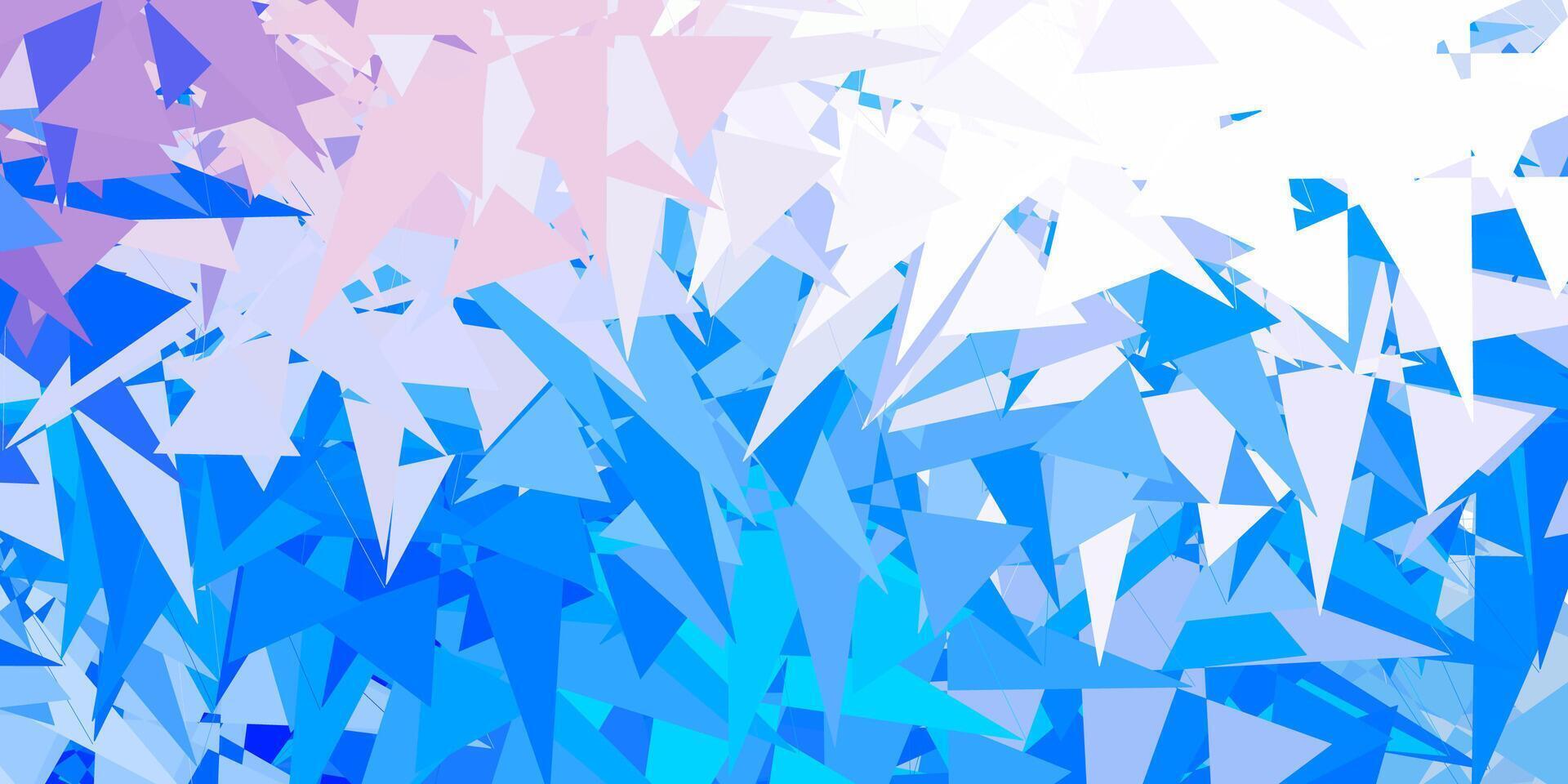 Light Blue, Yellow vector backdrop with chaotic shapes.