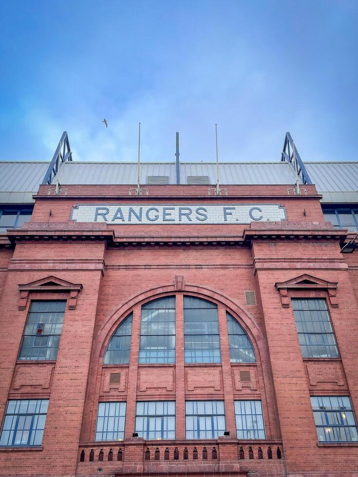 Glasgow rangers Football Stadium. Glasgow, Scotland, Januari 2 2024. photo