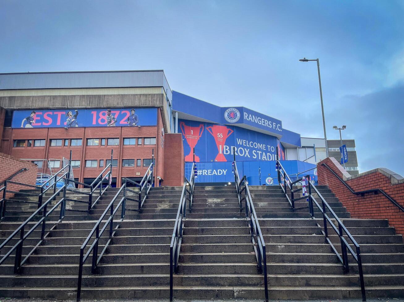 Glasgow rangers Football Stadium. Glasgow, Scotland, Januari 2 2024. photo