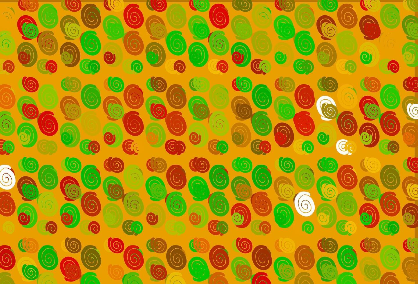 Light Green, Red vector background with bent lines.