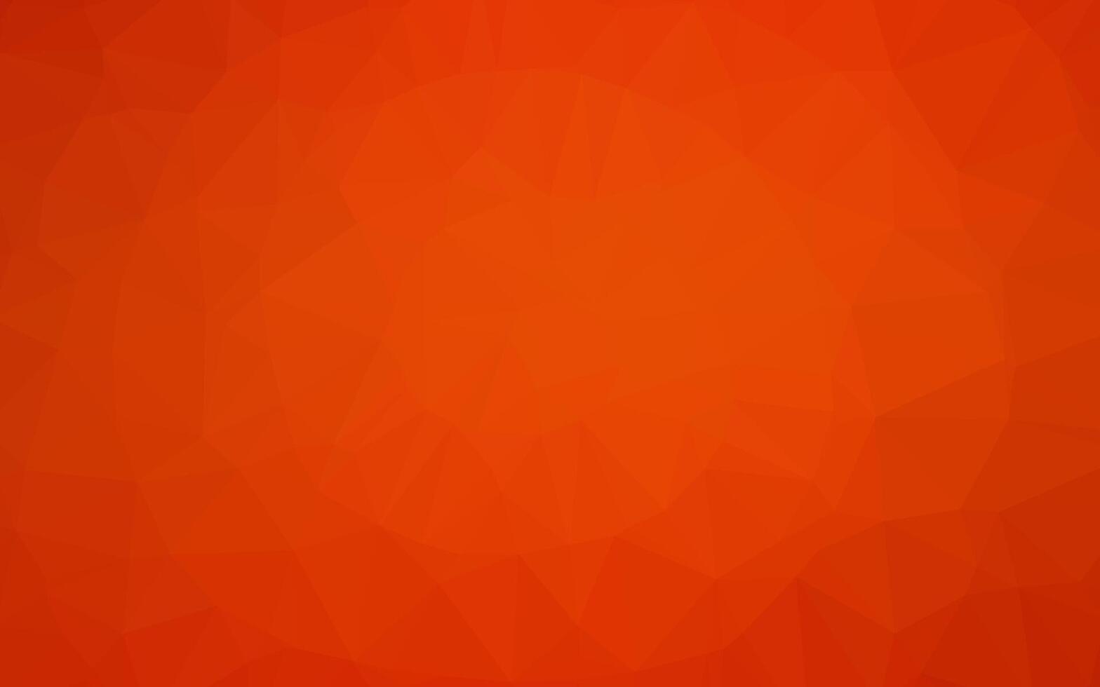Light Orange vector polygonal template.