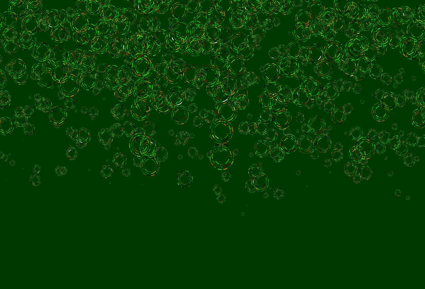 Light Green, Red vector template with circles.