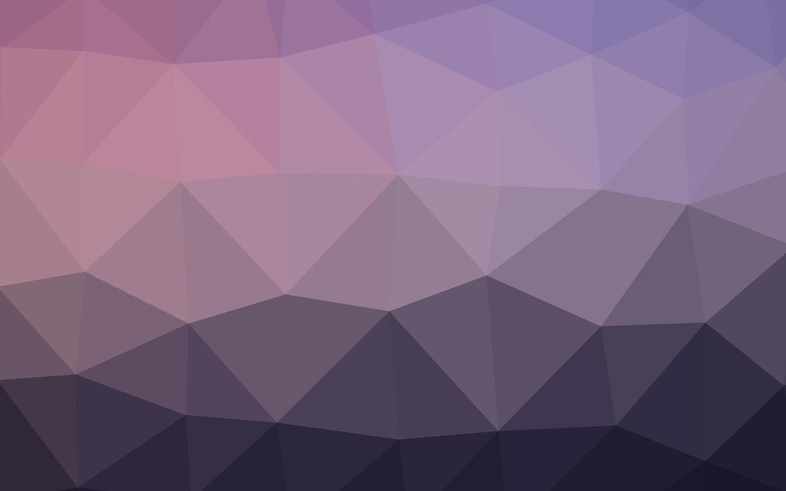 Dark Pink vector polygonal pattern.