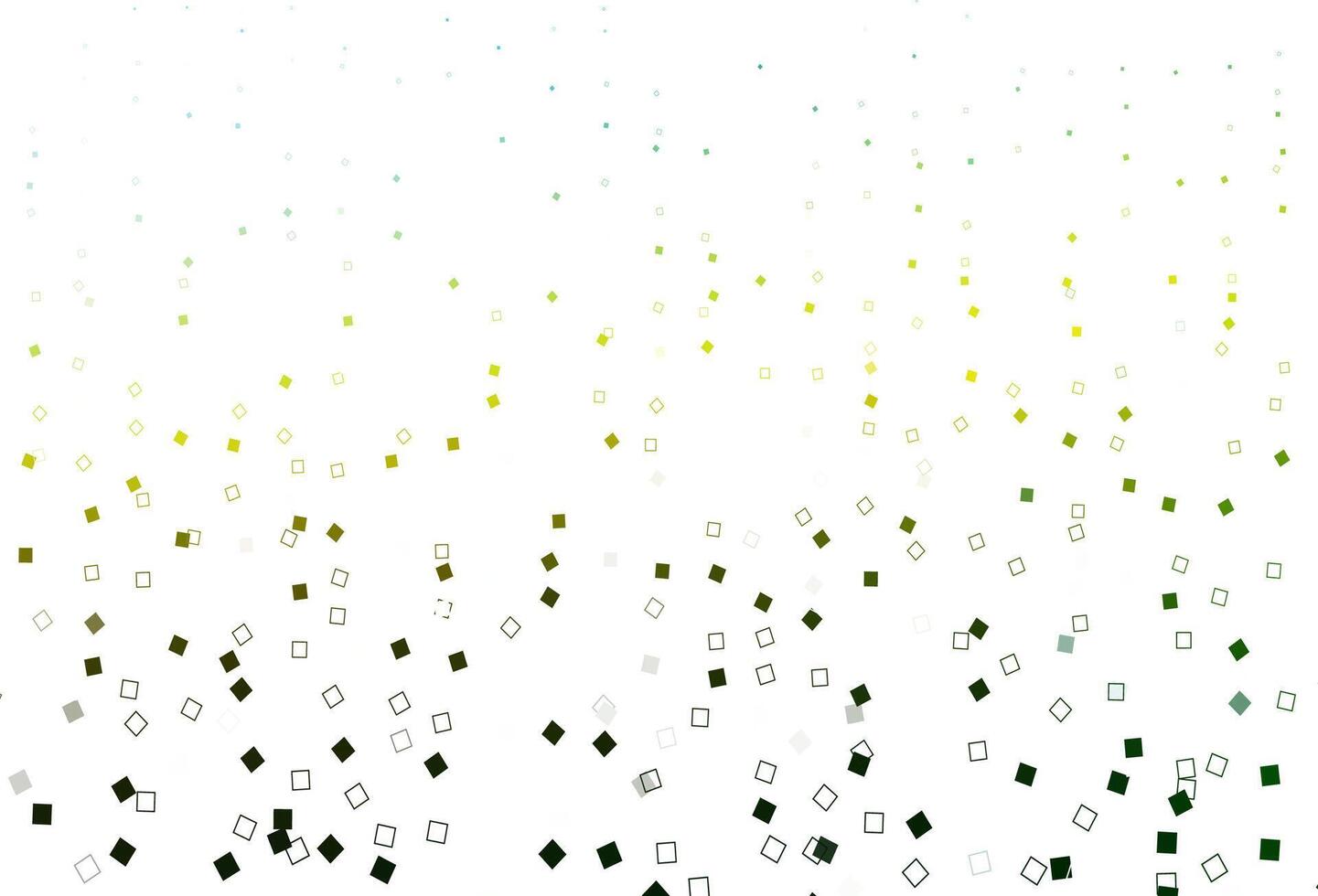 Light Green, Yellow vector cover with polygonal style.