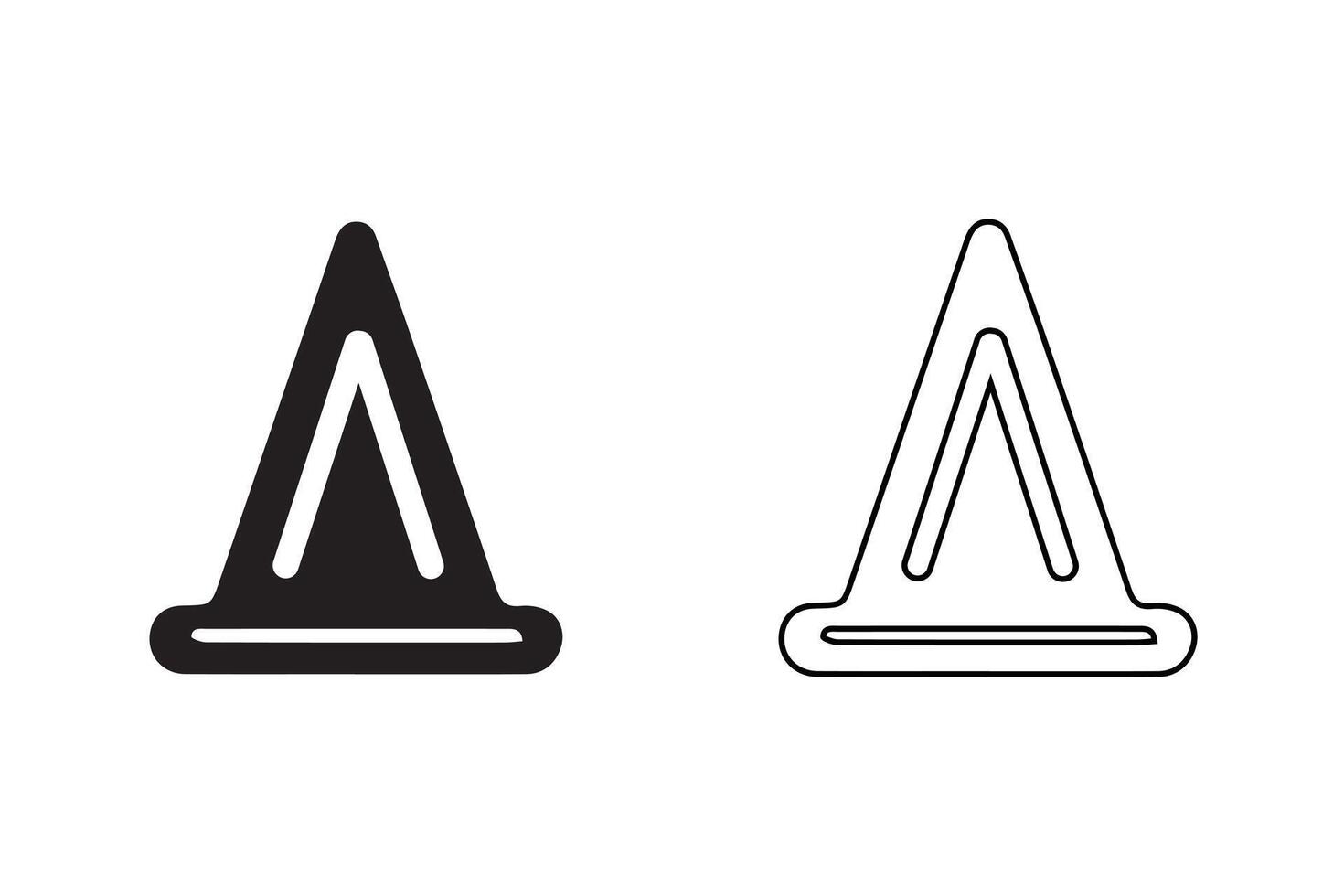 Traffic road signs icon vector vector illustration
