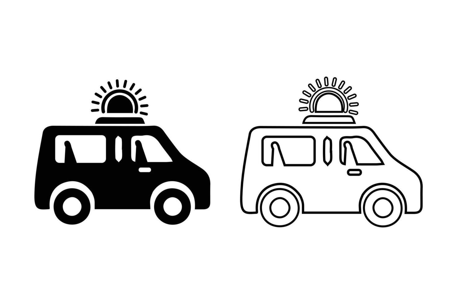 tráfico coche diseño icono vector ilustrador