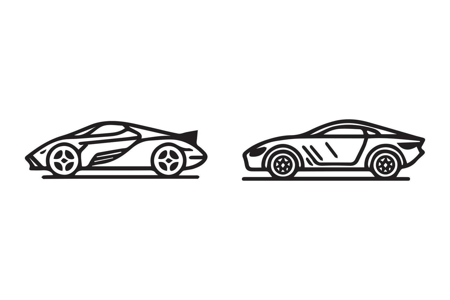 coche diseño icono vector ilustrador