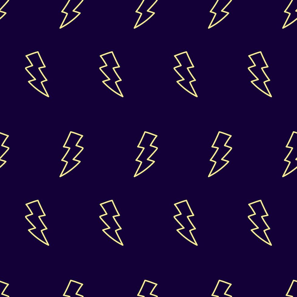Lightning Bolt Background Pattern vector